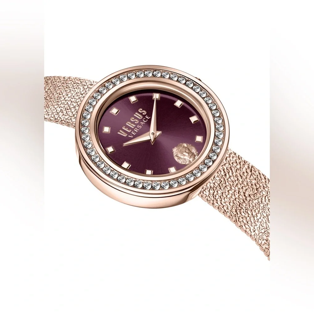 Carnaby Street Crystal 38MM Stainless Steel & Crystal Mesh Bracelet Watch